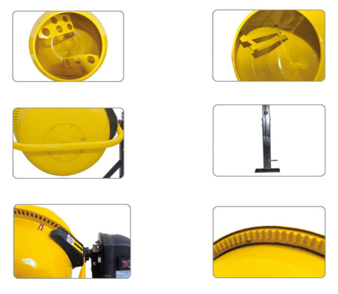 DIY Building Przenośna maszyna do mieszania betonu Mini Wysoka sztywność 1
