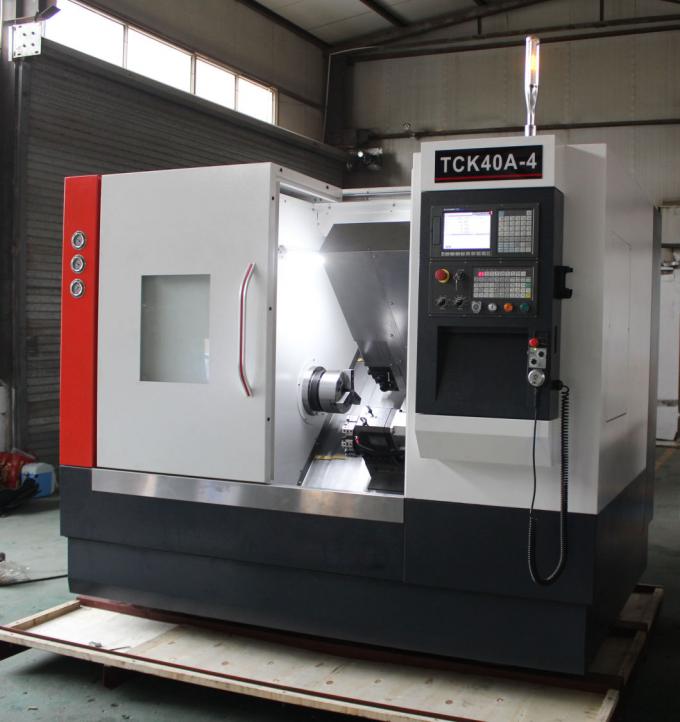 ISO 9001 Tokarka CNC do metalu Automatyczna precyzyjna tokarka 0