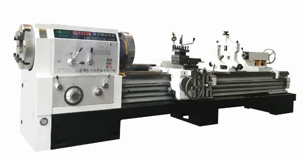 QL1320 pozioma tokarka cnc chropowatość powierzchni metalowa maszyna do gwintowania rur 1