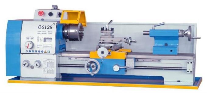 Mini precyzyjna tokarka CNC do metalu Ręczna odporna na zużycie tokarka stołowa 0