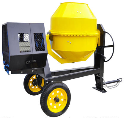 Benzynowy mieszalnik cementu typu cylindrów Semi Dry 350L zasilany gazem mieszalnik cementu