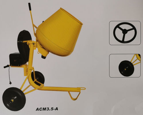 Certyfikat CE Mini betonomieszarka Maszyna do mieszania cementu z silnikiem gazowym