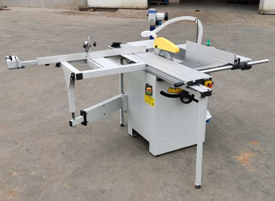 Elektryczna piła stołowa 240 V Precyzyjna przesuwna piła stołowa z automatycznym smarowaniem 250 mm