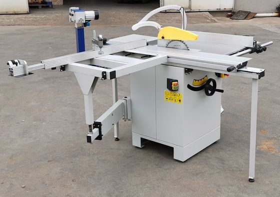 Elektryczna piła stołowa 240 V Precyzyjna przesuwna piła stołowa z automatycznym smarowaniem 250 mm