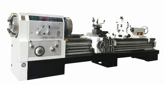 QL1320 pozioma tokarka cnc chropowatość powierzchni metalowa maszyna do gwintowania rur
