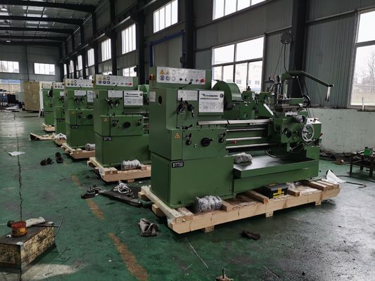 QL1320 pozioma tokarka cnc chropowatość powierzchni metalowa maszyna do gwintowania rur