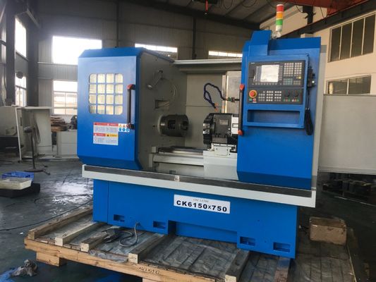 Flate Bed 400mm CNC Tokarka do metalu Pozioma ISO 9001 Hardway